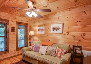 1 Awesome Skyview - Spectacular log home with hot tub and top of the line amenities!