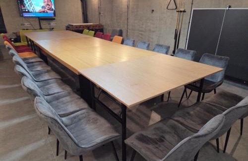 Gilowice House | Żywiec Holidays - apartamenty i pokoje - Sauna - Game Room - Gry TV Play Station, bilard, lotki, piłkarzyki - sala integracyjna - możliwość zorganizowania przyjęcia nawet dla 27 osób