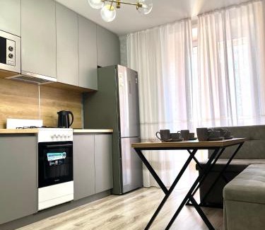 Kostanay Apartment | Уютная 1 ком квартира Плаза, термопарк