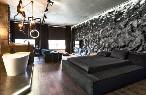 Kyiv Apartment | ЧЕРНАЯ СКАЛА - 50 м2 улица Жилянская 68 метро Олимпийская - новый дом