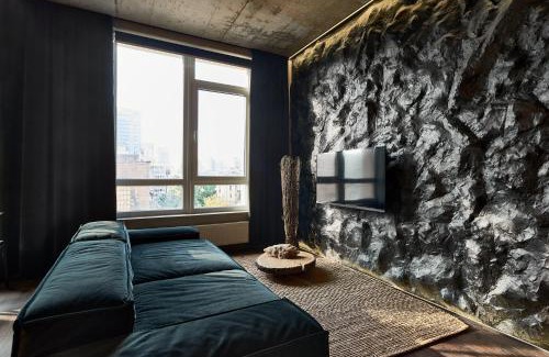 Kyiv Apartment | ЧЕРНАЯ СКАЛА - 50 м2 улица Жилянская 68 метро Олимпийская - новый дом