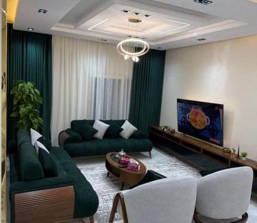 Mansoura Apartment | شقة فندقية مفروشه غرفتين ورسيبشن - LUXURIES FURNITURED Flat