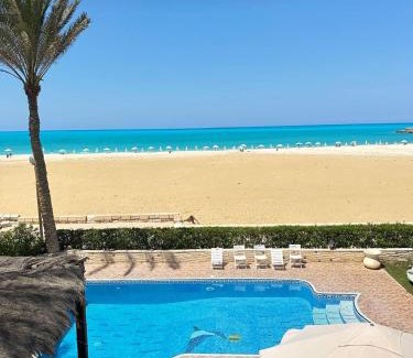 Marina El Alamein Villa | فيلا اول صف بحر مارينا الساحل الشمالي العلمين برايفت بول