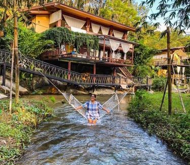 Ban Na San House | ห้องลานเคียงดาว บ้านสวนสราญชล