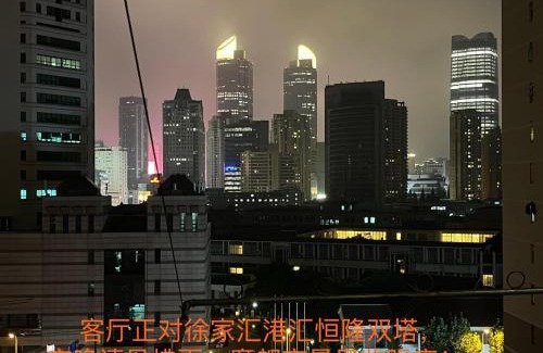 Xuhui Apartment | 交通大学站 近武康大楼 魔都摩登复古两居 有电梯 朝南阳光超好