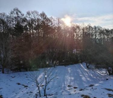 Hokuto House | 八ヶ岳南麓の貸切宿 駅徒歩5分 テラスでバーベキュー 広い庭と遊具付き 富士山と南アルプスを望む宿