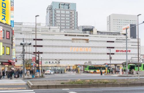 Sumida Apartment | 秋葉原まで7分 浅草橋まで4分 秋葉原7分 浅草橋4分 キッチン 錦糸町駅近 洗面台シャワー室が別 セミダブルベッド二つ 301部屋