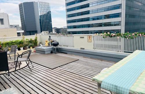 Higashigotanda Apartment | 蘭園 Village Gotanda 屋上ガーデンテラス付き