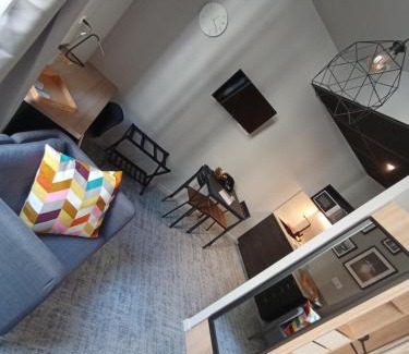 Centre Deux Apartment | 0000Le 12 studio neuf wifi app 11