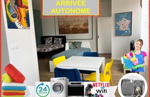 Cret de Roc Apartment | 011 CHIC & COSY STUDIO 40m2 HYPERCENTRE WIFI SMART TV NETFLIX