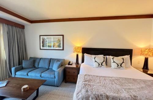 Stowe Area Resort | 1434 Lodge at Spruce Peak Ski in Ski out Studio Expansive Views By Stowe Mountain Rentals