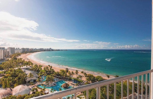 Isla Verde Apartment | 16th Floor Studio ON Beach w/Parking @ ESJ