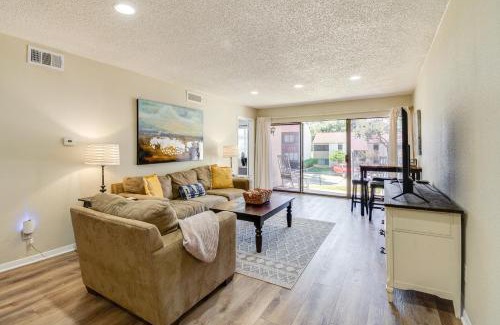 Walden on Lake Conroe Apartment | 1st-Floor Condo in Walden Walk to Pool and Lake!