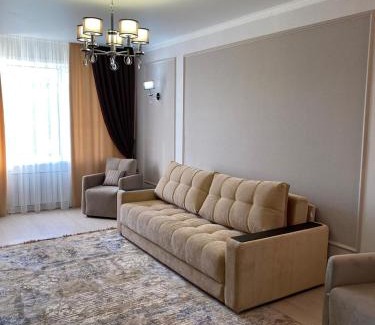 Kostanay Apartment | 2-ухкомнатная современная новая квартира в центре города