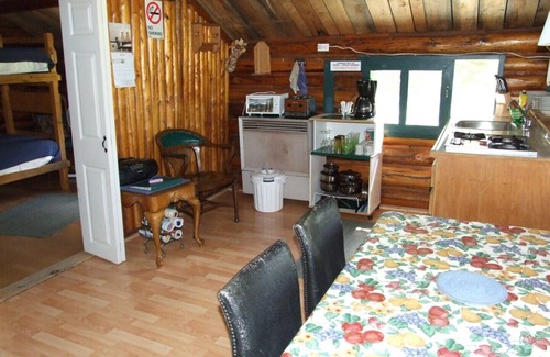 Marten River Cottage | 2 Bedroom Cottage - Rustic "A Frame " Log style-Marten River, ON Olive the Lake Cottage #2