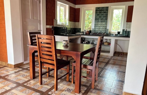 Auroville House | 2-bedroom house in Auro Green Auroville with AC, WiFi , Free Car Parking etc.