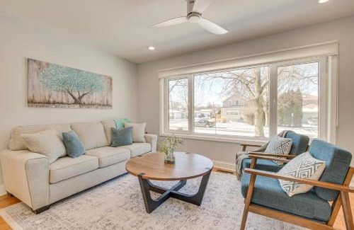 Evanston House | 2 Mi to Northwestern Updated Home with Game Room!