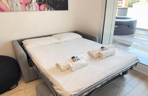 Bergamo Apartment | 2 Min Walk Chorus Life, with 2 Bedrooms and 2 Bath