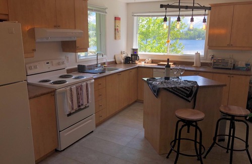 Saint-Calixte House | 2-storey house, furnished, waterfront, lake access. Dog and/or cat accepted.