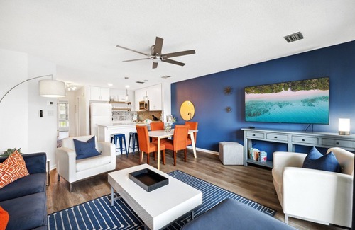 Miramar Beach Condo | 2 STORY WITH 2 PRIVATE BALCONIES! 150 STEPS FROM BEACH!