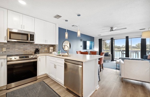 Miramar Beach Condo | 2 STORY WITH 2 PRIVATE BALCONIES! 150 STEPS FROM BEACH!