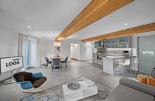 St. Moritz Apartment | 2½ room apartment on the 1st floor.