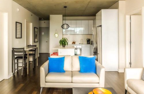 Downtown Chicago Apartment | 2B,2BA Luxury Apartment Balcony,Wi-Fi, PAID IN&OUT PARKING IN BLDG