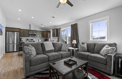 Plymouth House | 2br Townhome with View of Road America!