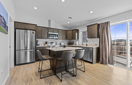 Plymouth House | 2br Townhome with View of Road America!