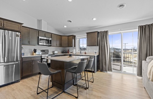 Plymouth House | 2br Townhome with View of Road America!