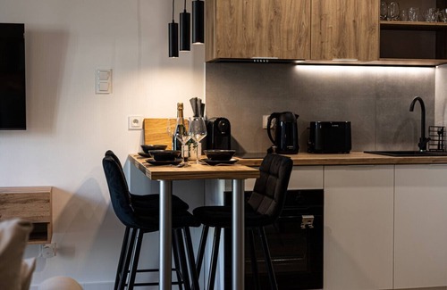 Bydgoszcz Apartment | 2HomeRent | Nuevo | Studio | New Port | Balcony & Air Conditioning