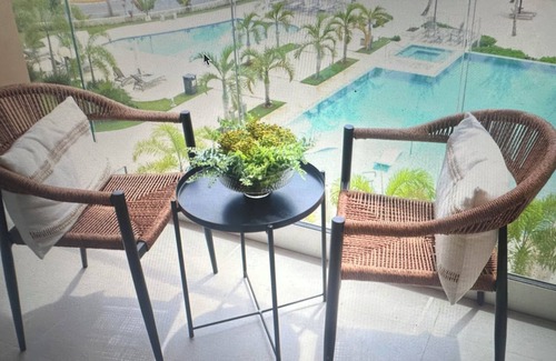 San Pedro de Macoris Condo | 3-bedroom, beachfront, duplex penthouse, jacuzzi