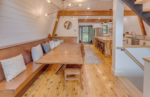 Lisbon House | 3-Bedroom Modern A-Frame with hiking, lake access, EV charger, and fire pit