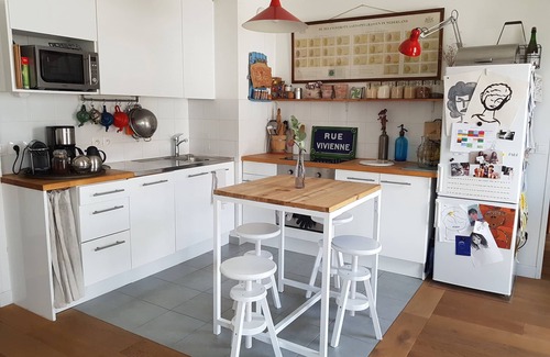 Pantin Apartment | 3 rooms 63m2, near PARIS, quiet, with metro and shops