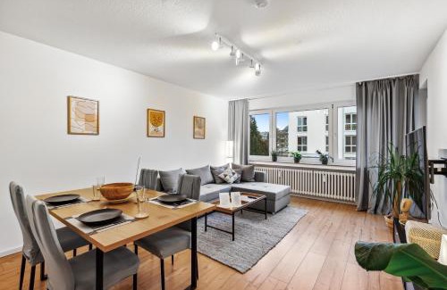 Rheinhausen Apartment | 3 Zimmer, 68qm, Parkplatz, Messe DUS, Logport, Duisport
