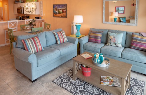 Tybee Island Condo | 30 Steps to the Beach! Luxury Condo with Large wrap-around porch!