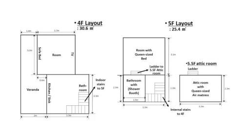 Daeheung-dong Apartment | 3R+2Baths/Ewha/Sogang/near Shinchon & Hongdae
