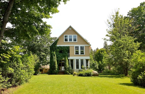 Cheboygan House | 4+ acres with 100 feet of sugar sand beach on Lake Huron