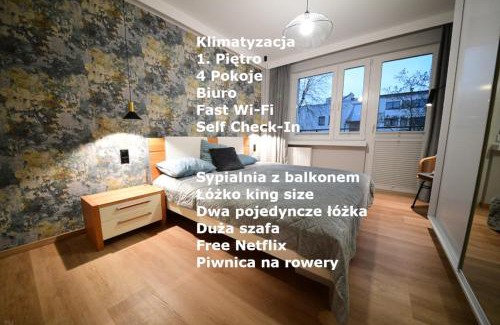 Pila Apartment | 4 Pokoje, Oddzielne biuro do pracy, Kominek, Klimatyzacja, Idealne dla Rodzin z dziećmi, Przy Parku na Wyspie