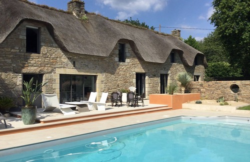 Grand-Champ Villa | 4 star house swimming pool spa tennis