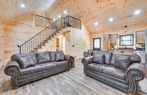 Cave City Cabin | 5 Mi to Mammoth Cave: Peaceful Retreat w/Fire Pit