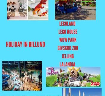 Billund Apartment | 5 minute walk to LEGO house - 50m2 apartment - unit A - garden on site