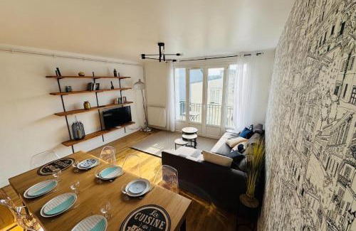 Caen City Centre Apartment | 5-room apartment in the heart of the city center