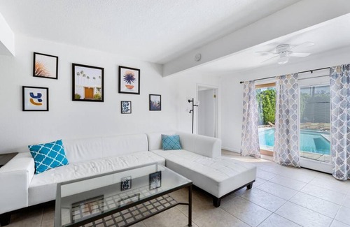 Racquet Club West Villa | 6 Bedroom Desert Oasis with pool, spa, & putt-putt