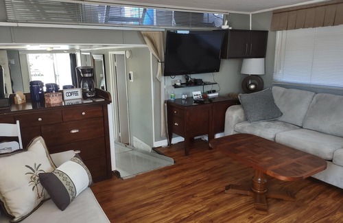 Punta Gorda Boat Rental | 65' Houseboat Motor Yacht on 165' Private Canal support InclusiveInc.org