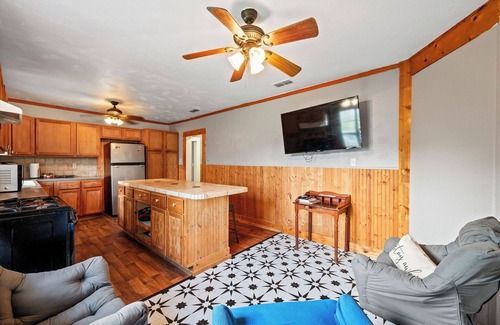 Hico House | 7 Tiny Town Farm House Animals Fire Pit