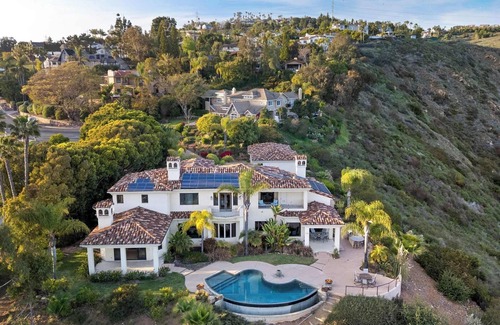 Carlsbad House | 7BR Carlsbad Estate with Pool, Firepit & Views