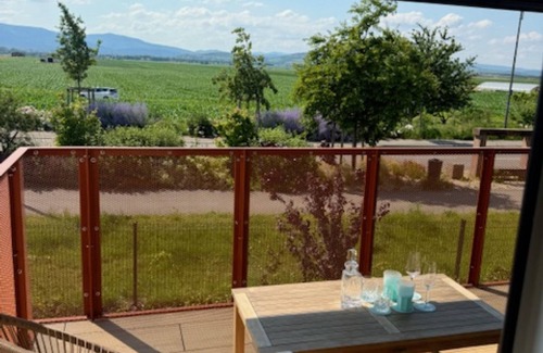 Meistratzheim Apartment | A 8 Minutes D'obernai : Havre de Paix Avec Terrasse et Parking Privatif