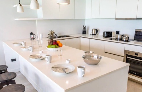 Fryes Beach Villa | A comfortable 2 bedroom suite with a great view of the incredible green nature a