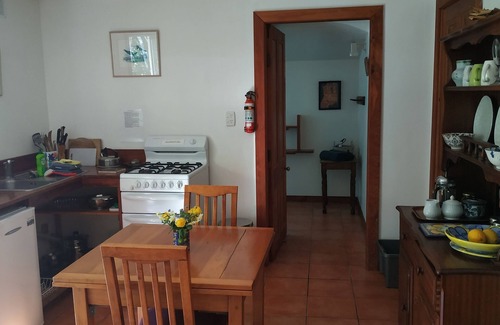 Golden Bay Apartment | A comfortable, private, country apartment. 300mts walk to safe sandy beach.